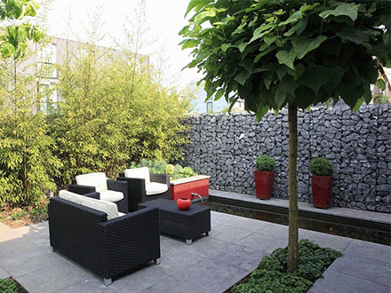 电焊石笼网公园别墅